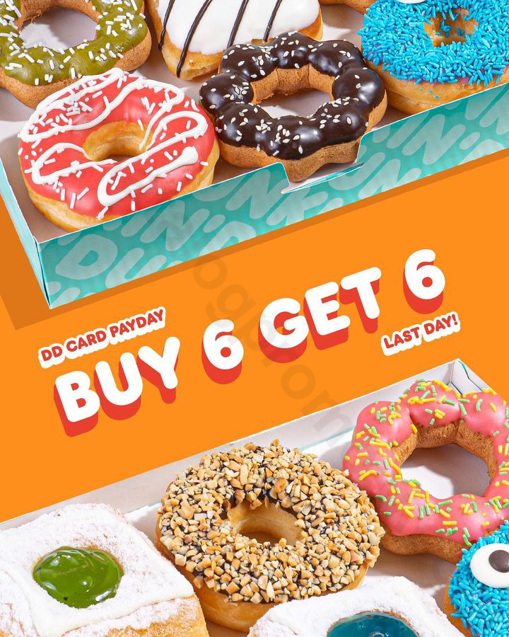 Promo Dunkin' Donuts MARET 2023 | Katalogpromosi.com