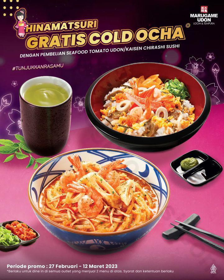 Promo Marugame Udon MARET 2023 | Katalogpromosi.com