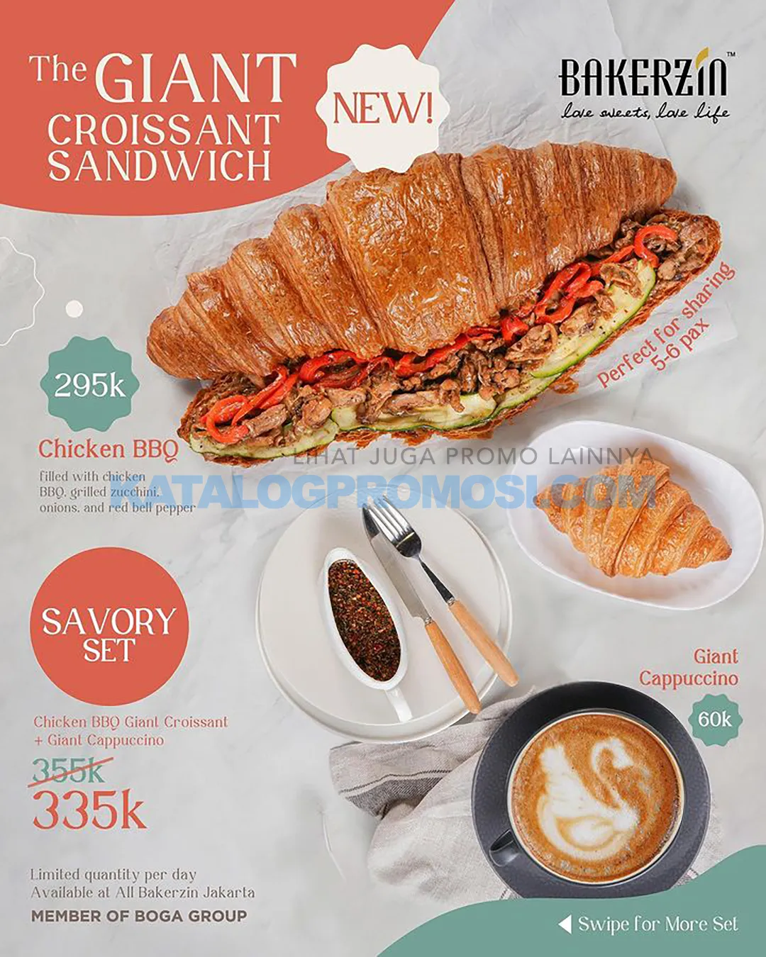PROMO BAKERZIN NEW! The GIANT Croissant