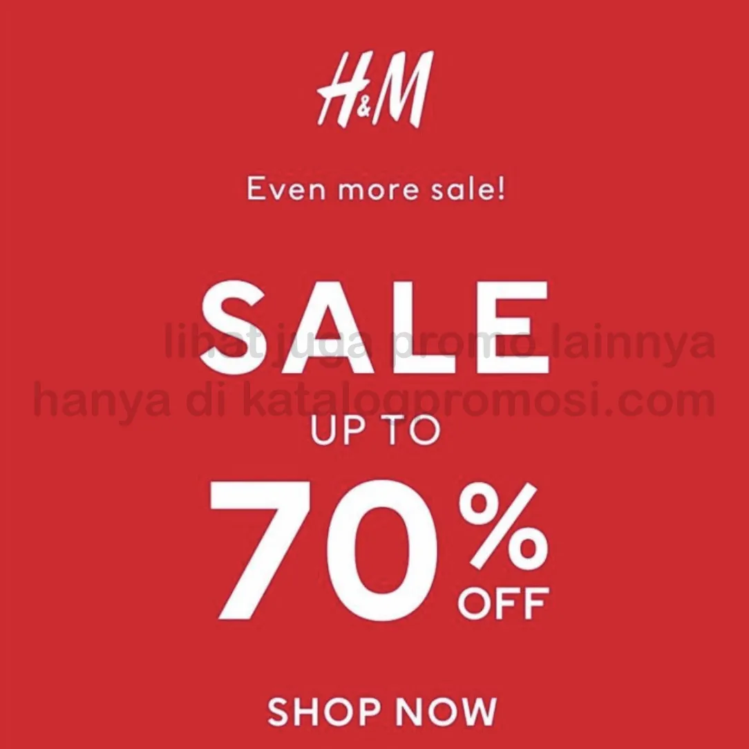 PROMO H&M FINAL SALE - DISCOUNT Up To 70% OFF