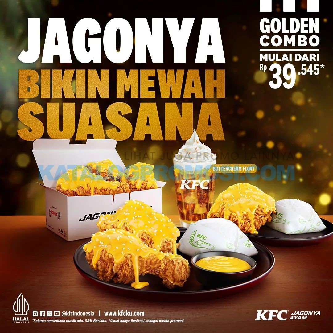 PROMO KFC GOLDEN COMBO mulai Rp. 39RIBUAN