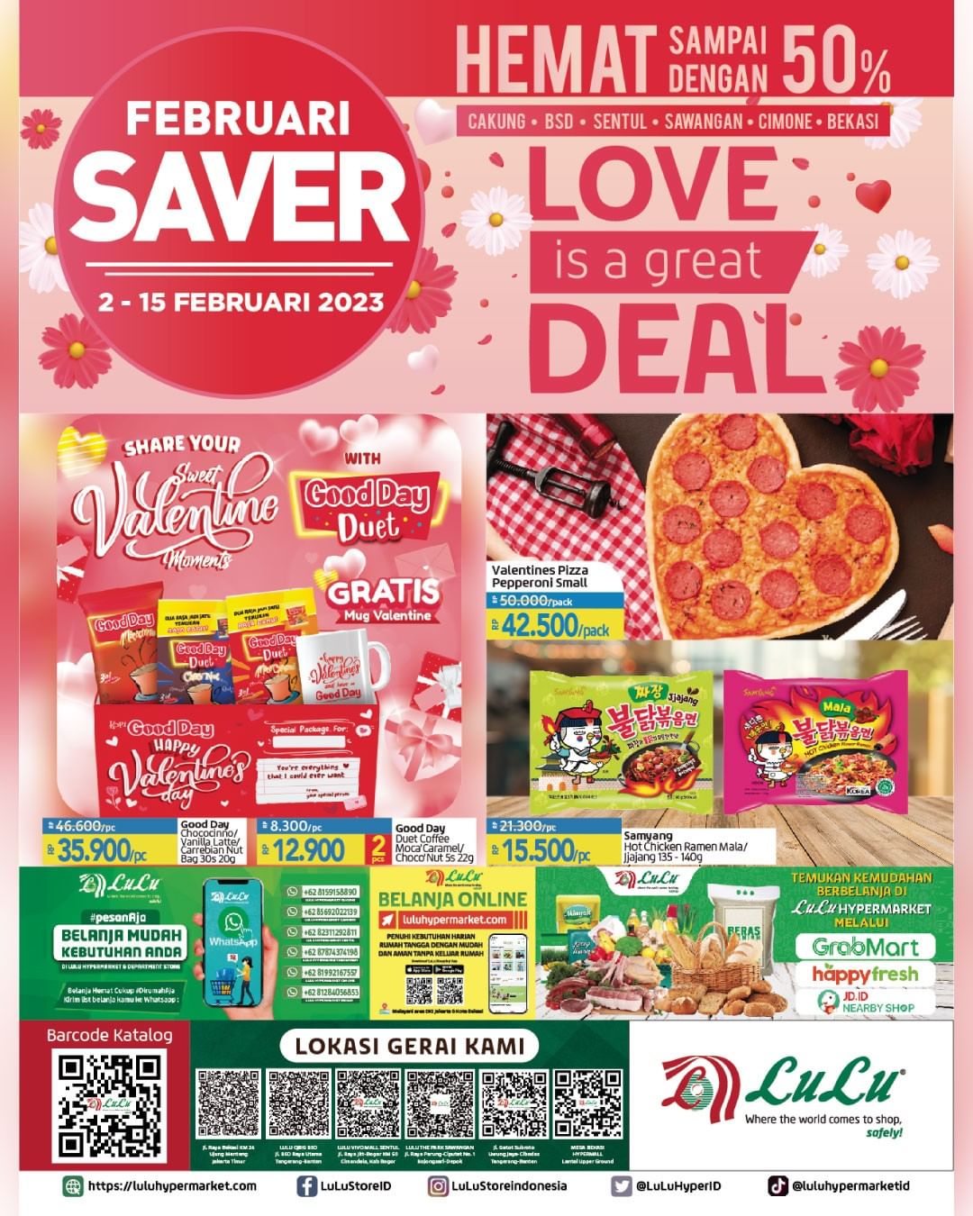 Katalog LuLu Hypermarket & Department Store FEBRUARI SAVERS! Belanja hemat HINGGA 50%
