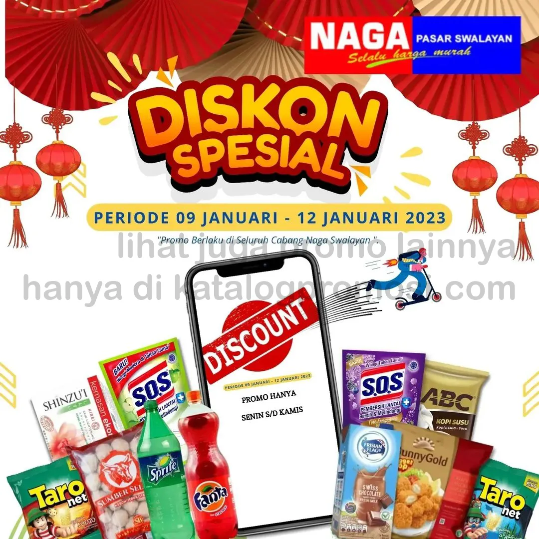 Promo Naga Swalayan WEEKDAY | 09-12 JANUARI 2023