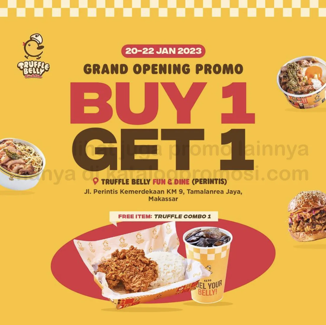 Promo Truffle Belly Perintis (Makassar) Grand Opening Special - BELI 1 GRATIS 1