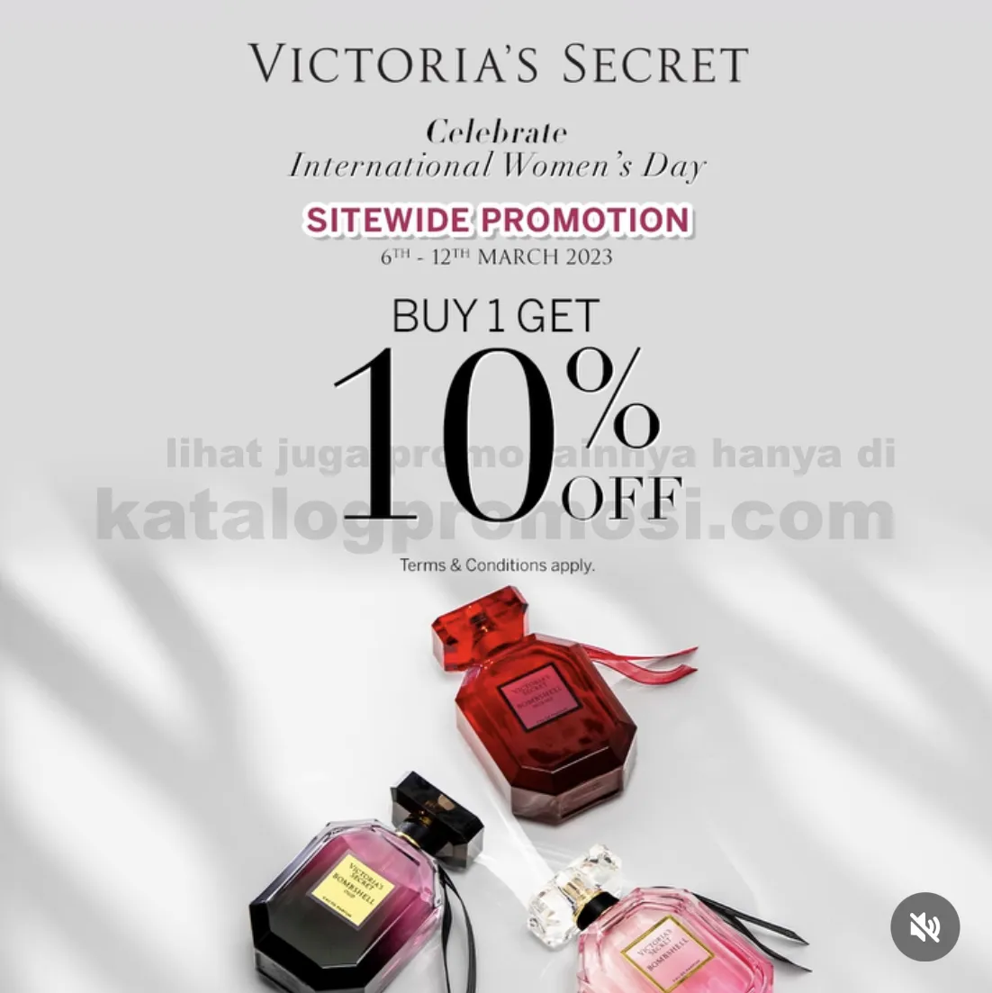 Promo Victoria's Secret ONLINE EXCLUSIVE: Celebrate International Women’s Day - Discount up to 30% off