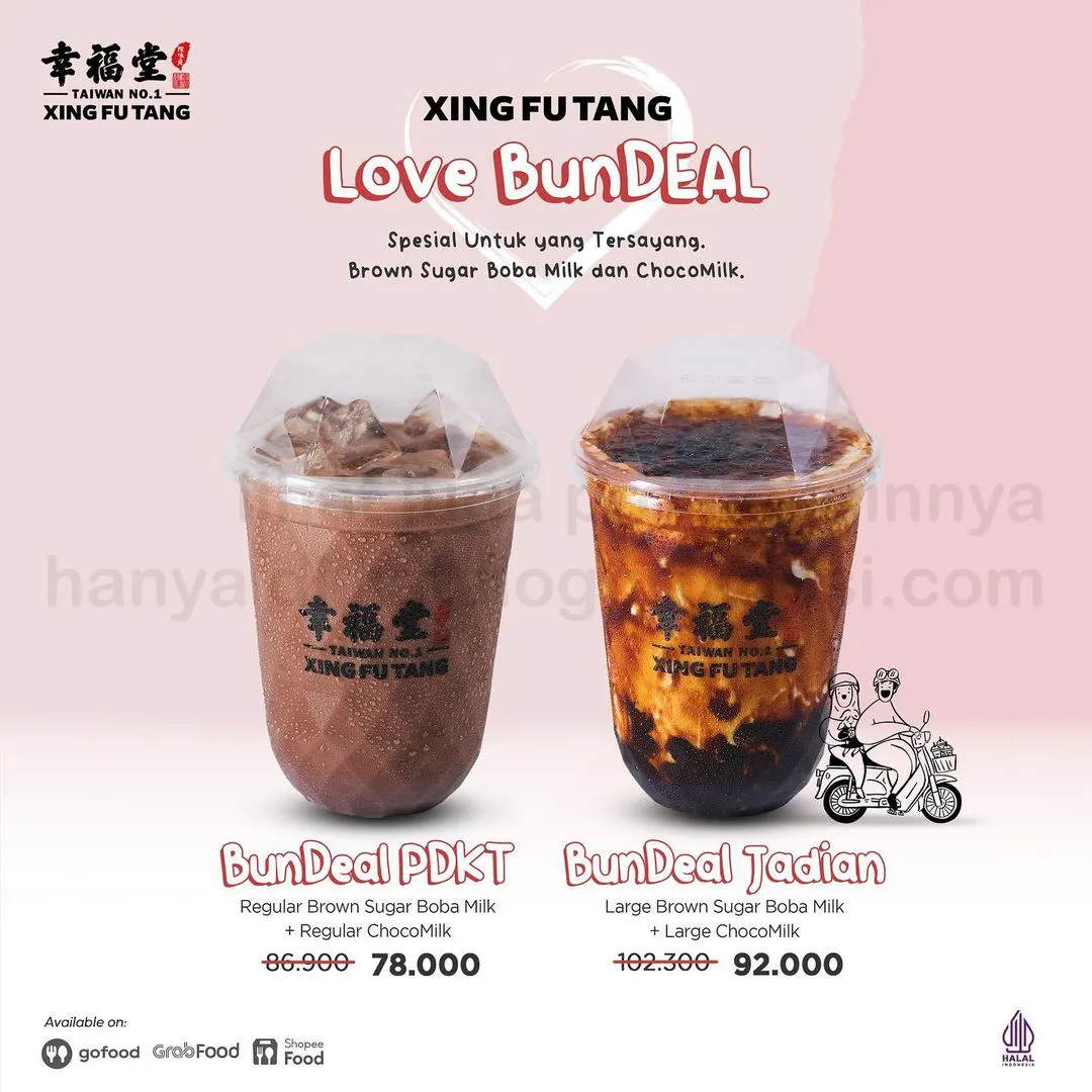 Promo XING FU TANG LOVE BUNDEAL - harga spesial mulai Rp. 78.000