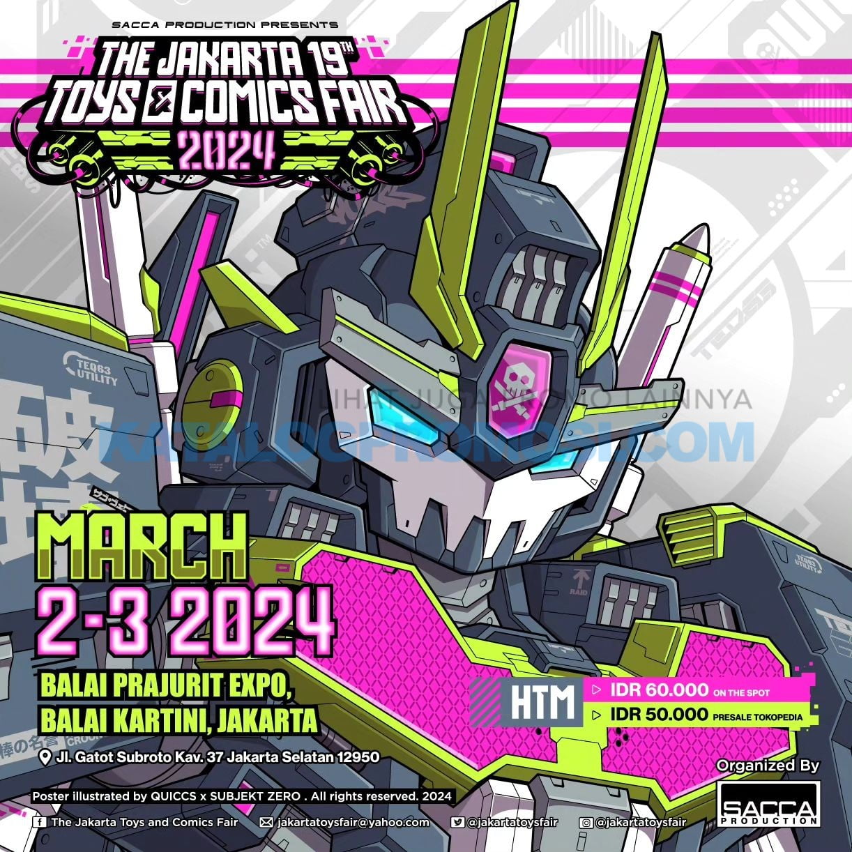 THE JAKARTA 19th TOYS AND COMICS FAIR 2024