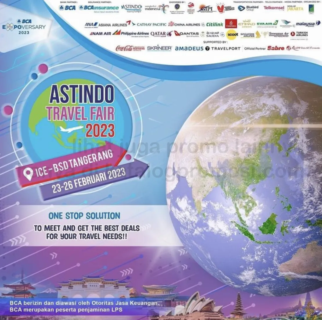 ASTINDO Travel Fair 2023 di Indonesia Convention Exhibition (ICE) - BSD