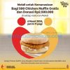 Promo MCDONALDS National Breakfast Day - GRATIS Chicken Muffin