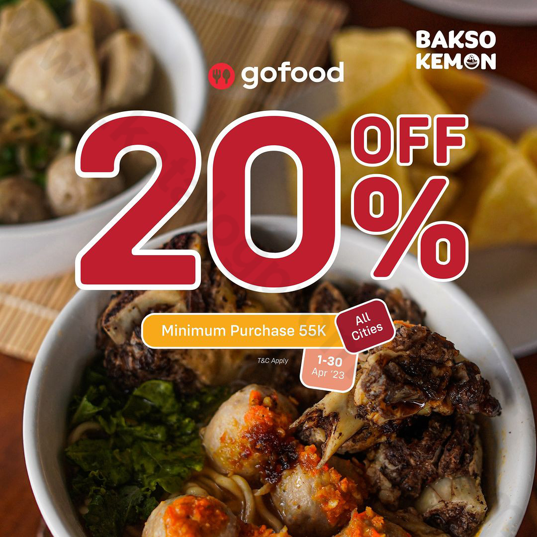 Promo Bakso Kemon Februari 2024