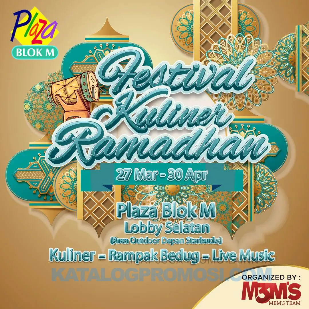 Festival Kuliner Ramadan di PLAZA BLOK M
