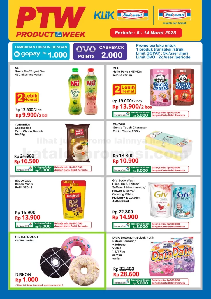 Katalog Promo Indomaret 10-12 Maret Turun Harga Minyak Goreng, Aneka ...