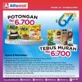 Promo ALFAMIDI HUT BCA 67 - Dapatkan POTONGAN Rp 6.700 dan TEBUS MURAH Rp. 6.700 berlaku tanggal 21-22 Februari 2024