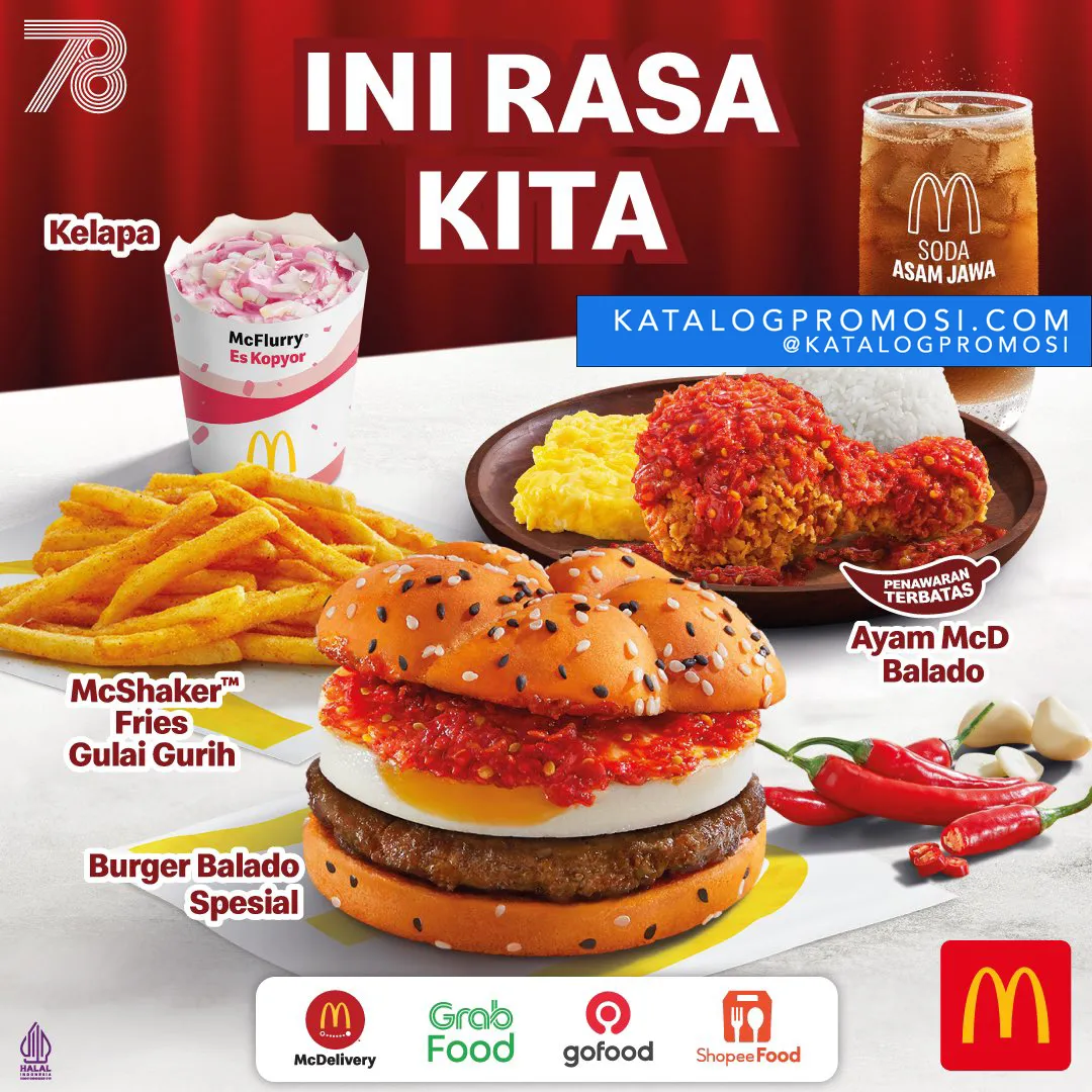 Baru Mcdonalds Ini Rasa Kita Menu Cita Rasa Indonesia Hadir Kembali 