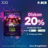 PROMO CINEMA XXI SAKUKU - DISKON 20% untuk pembelian tiket Film Agak Laen