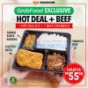 PROMO YOSHINOYA GRABFOOD EXCLUSIVE - 1 HOT DEAL + 1 BEEF hanya Rp 55RIBU