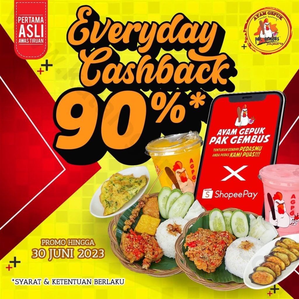 Promo Ayam Gepuk Pak Gembus September 2023