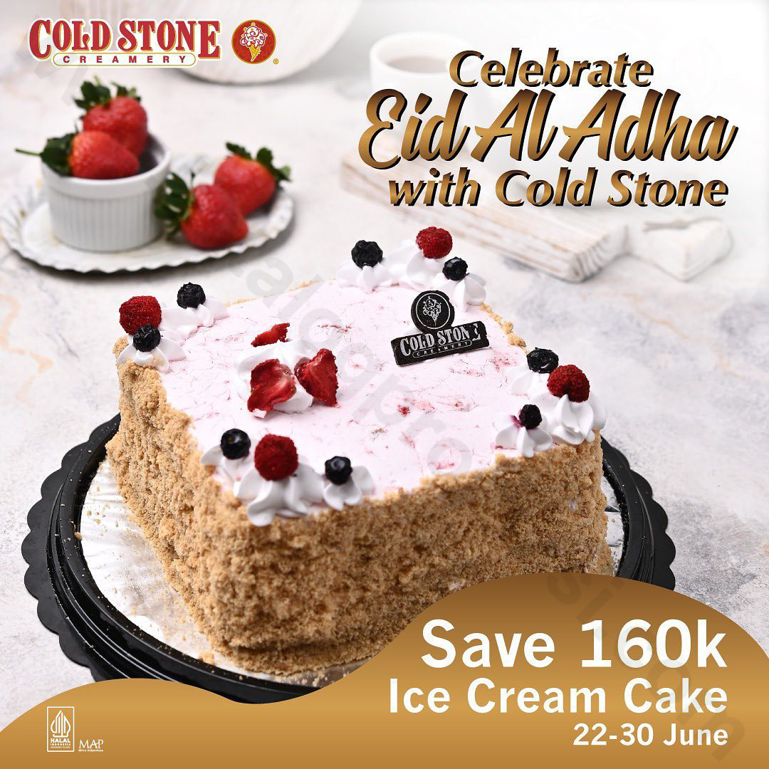 COLD STONE Promo EID AL ADHA Hemat Hingga 160K untuk pembelian Ice