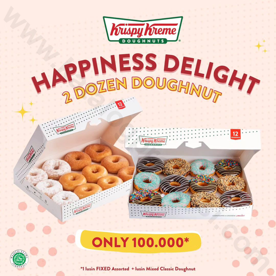 Promo Krispy Kreme SEPTEMBER 2023 | Katalogpromosi.com