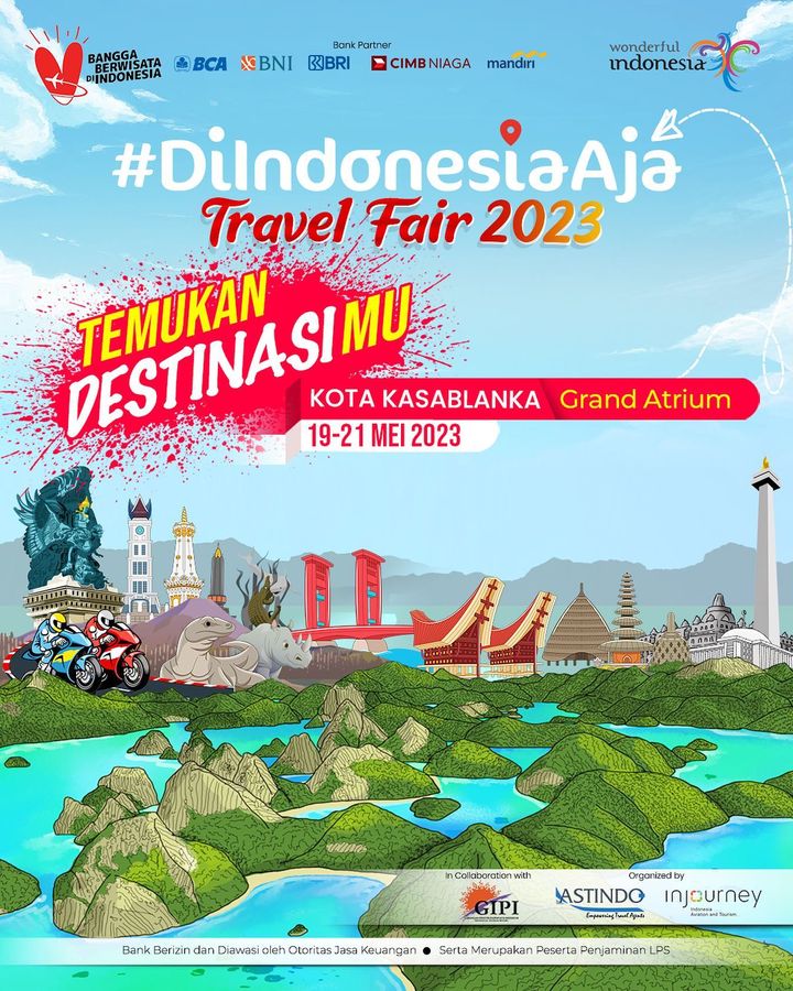 indonesia travel fair kota kasablanka