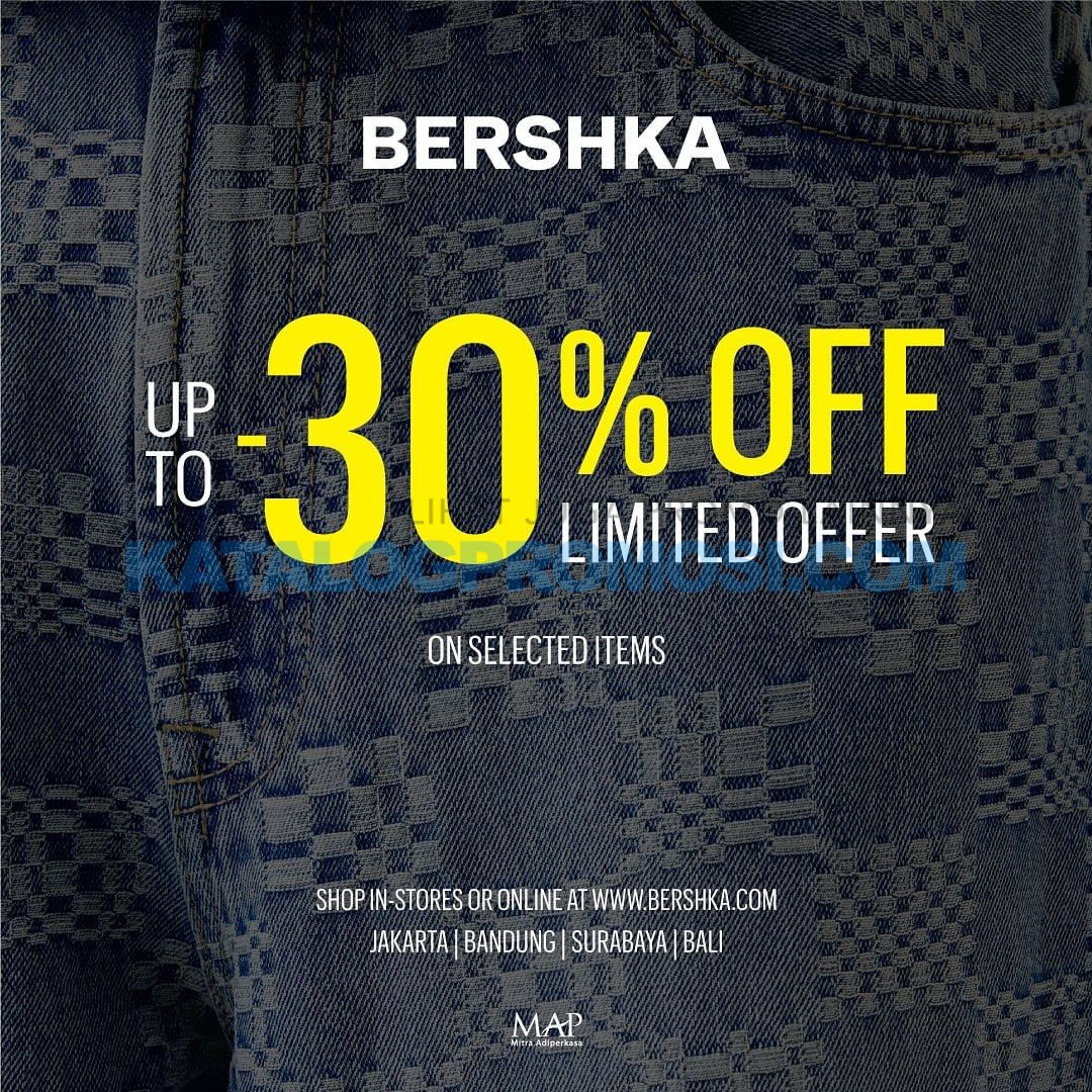Promo BERSHKA Limited Time Offer: Men’s Collection Up To -30% Off!