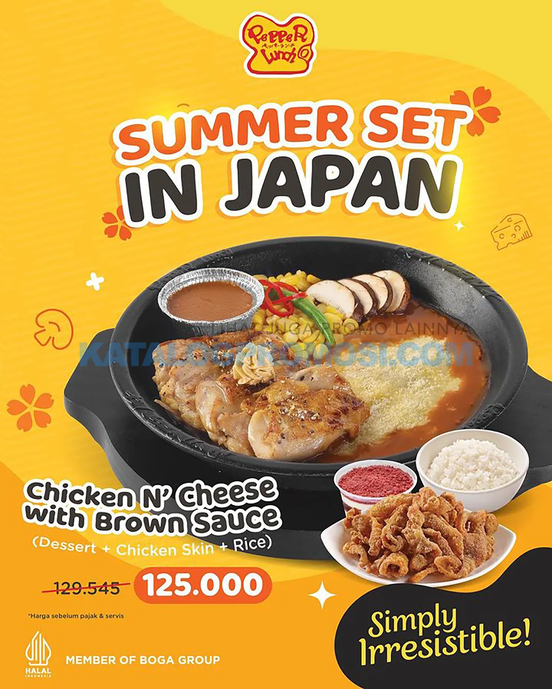 Promo PEPPER LUNCH SUMMER SET in JAPAN - PAKET LENGKAP mulai Rp. 125.000
