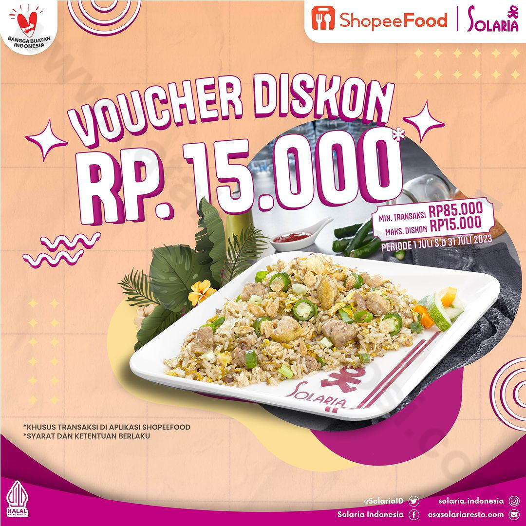 Promo Solaria AGUSTUS 2023 | Katalogpromosi.com