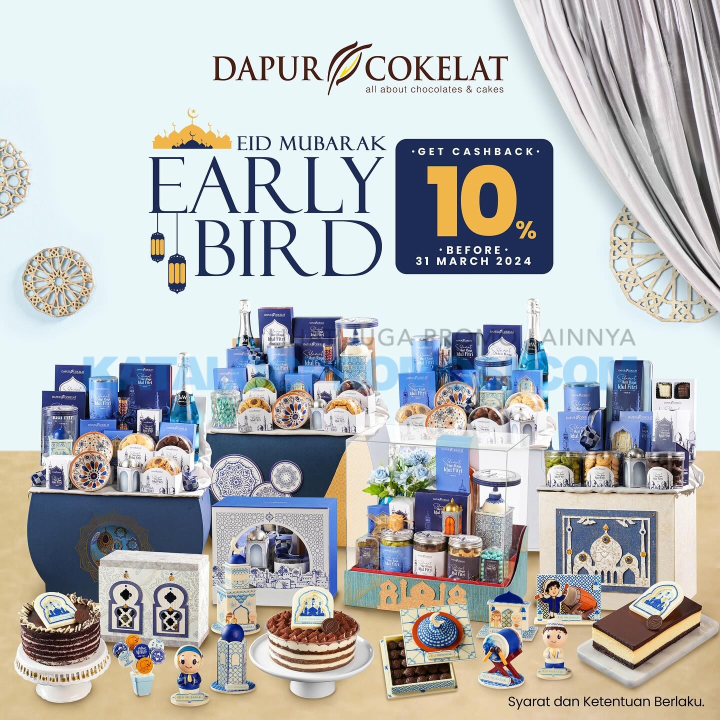 Promo DAPUR COKELAT EID EARLY BIRD OFFER HAMPERS LEBARAN - dapatkan CASHBACK 15%