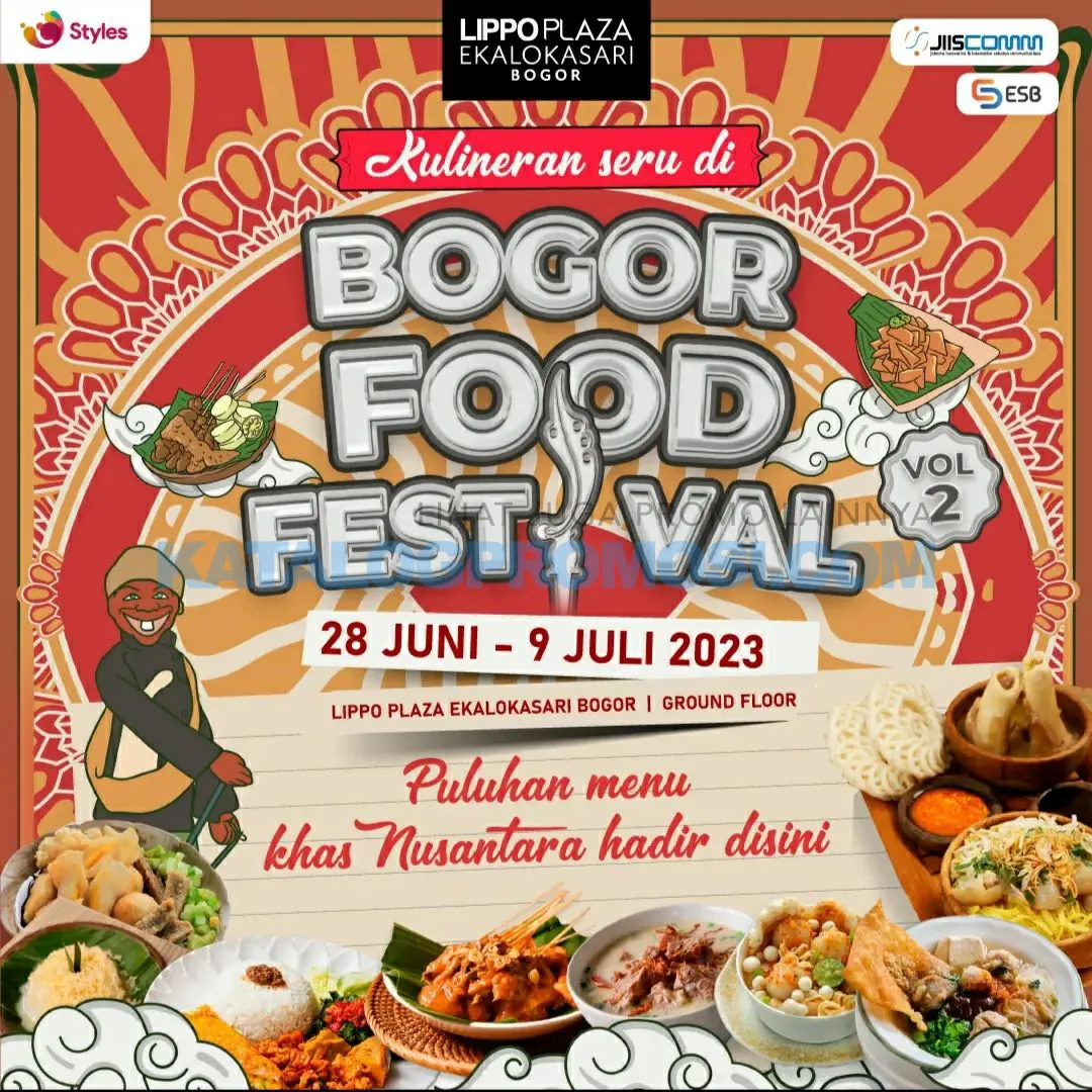 BOGOR FOOD FESTIVAL di Lippo Plaza Ekalokasari Bogor