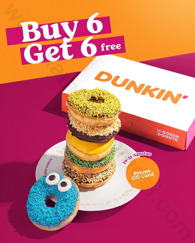 Promo Dunkin' Donuts SEPTEMBER 2023 | Katalogpromosi.com