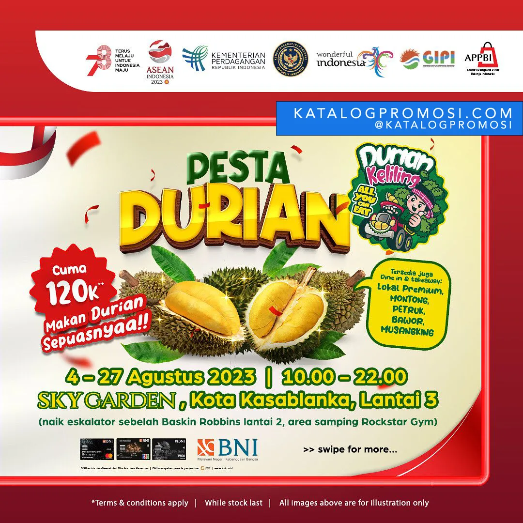 PESTA DURIAN KOTA KASABLANKA