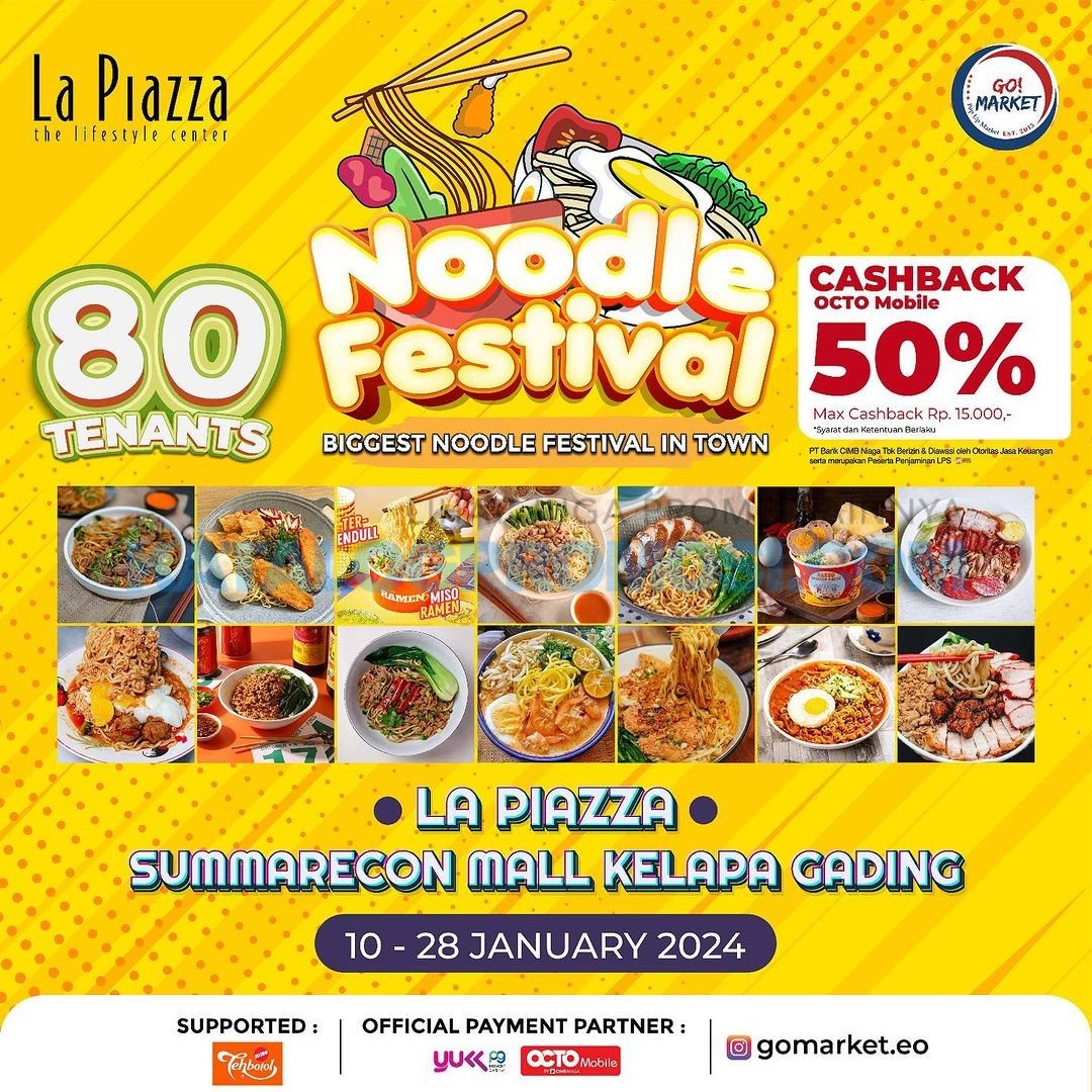 Noodle Festival di Summarecon Mall Kelapa Gading