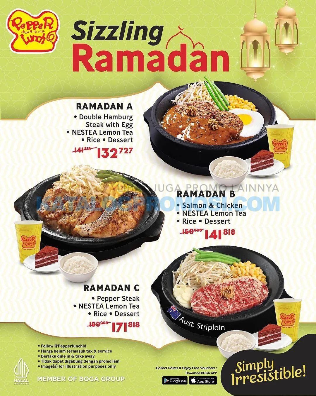 Promo PEPPER LUNCH Pakes Spesial Sizzling Ramadan!