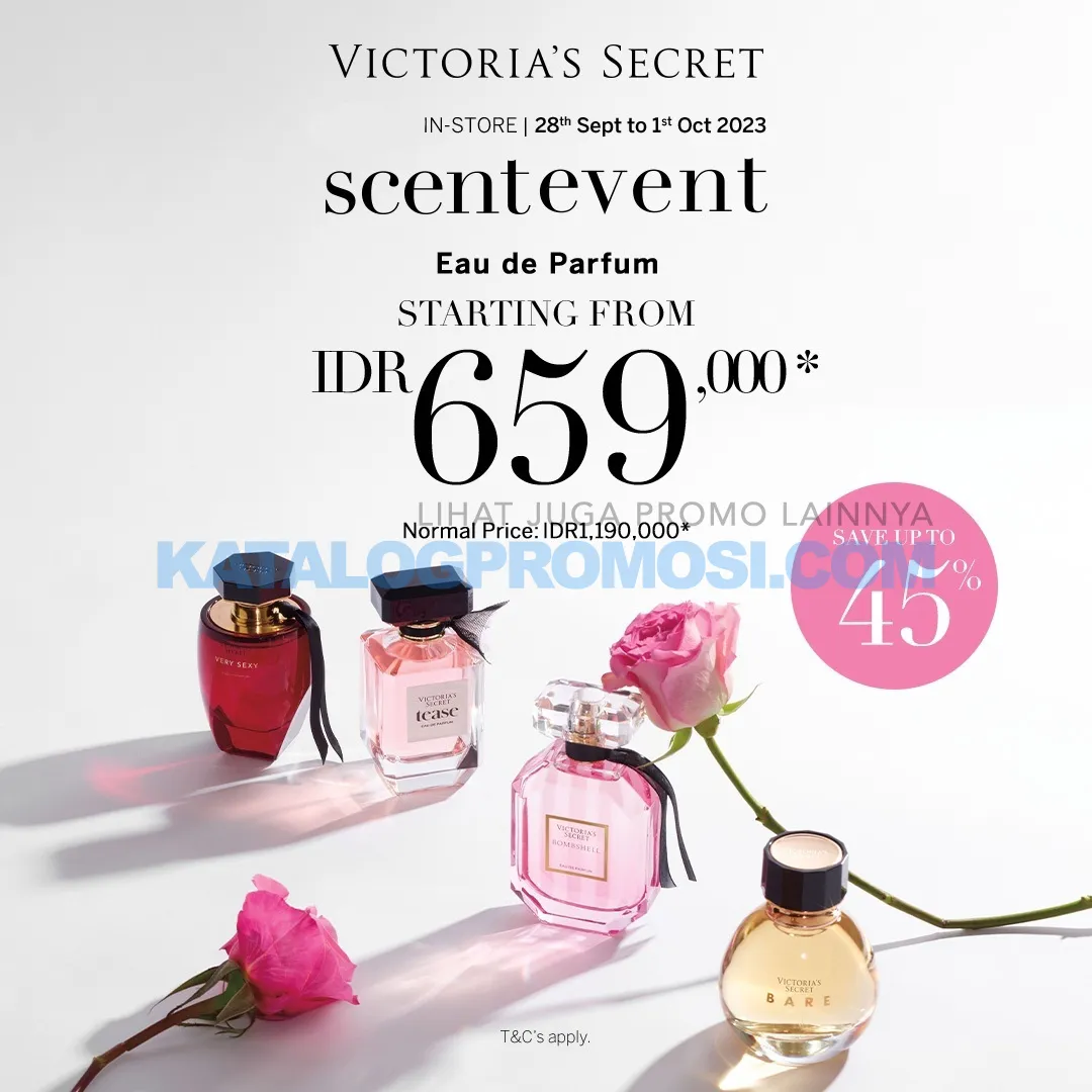 Promo VICTORIA'S SECRET ScentEvent - Eau de Parfum SAVE up to 45% off