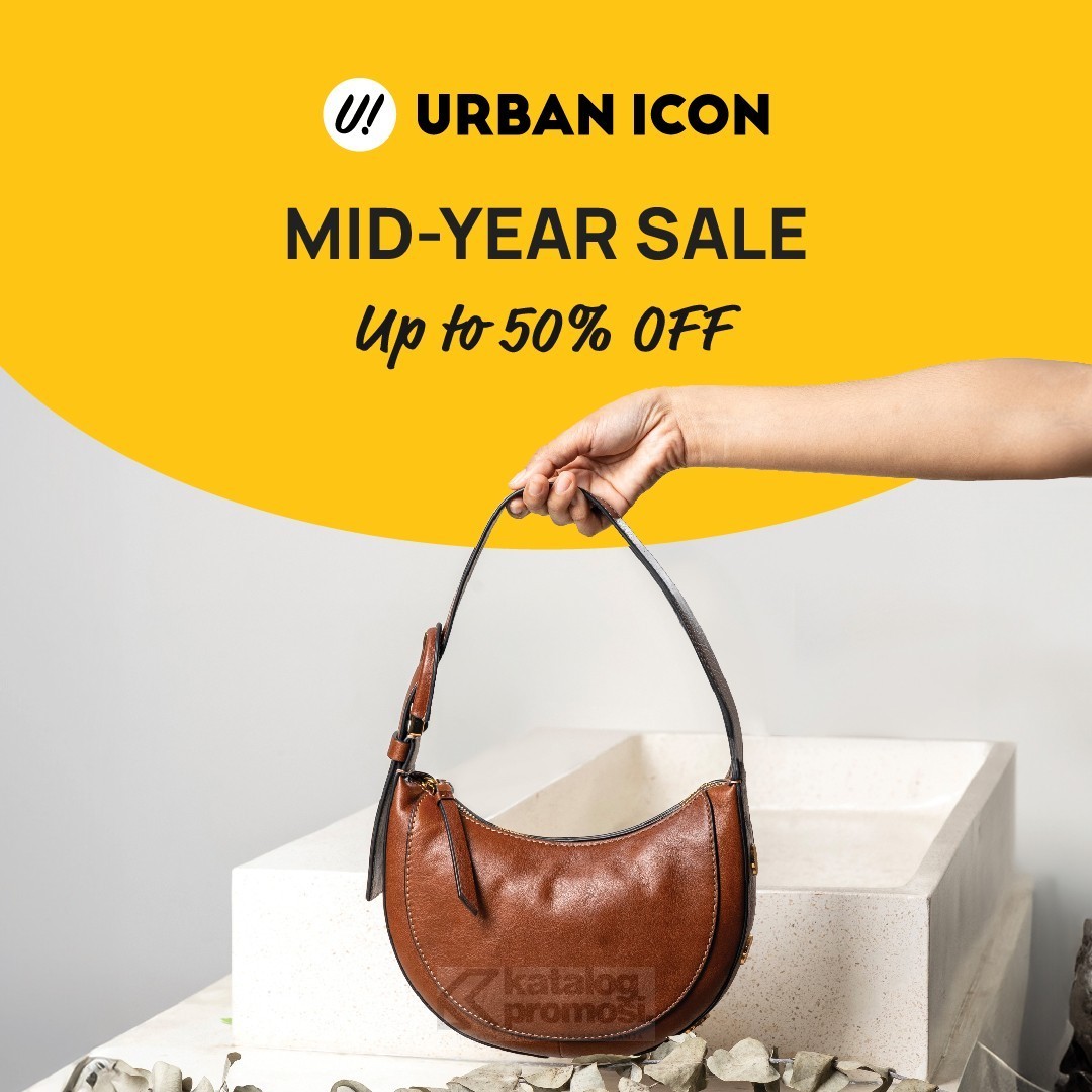 Promo Urban Icon Mid Year Sale Up to 50% berlaku sd. tanggal 31 Juli 2024