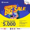 Gramedia Big Sale di Supermal Karawaci Harga mulai Rp. 5.000 berlaku mulai tanggal 05 - 28 Juli 2024