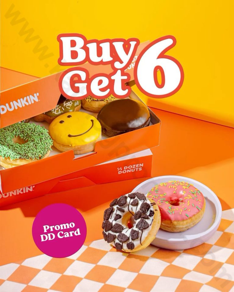 Promo Dunkin' Donuts OKTOBER 2023 | Katalogpromosi.com