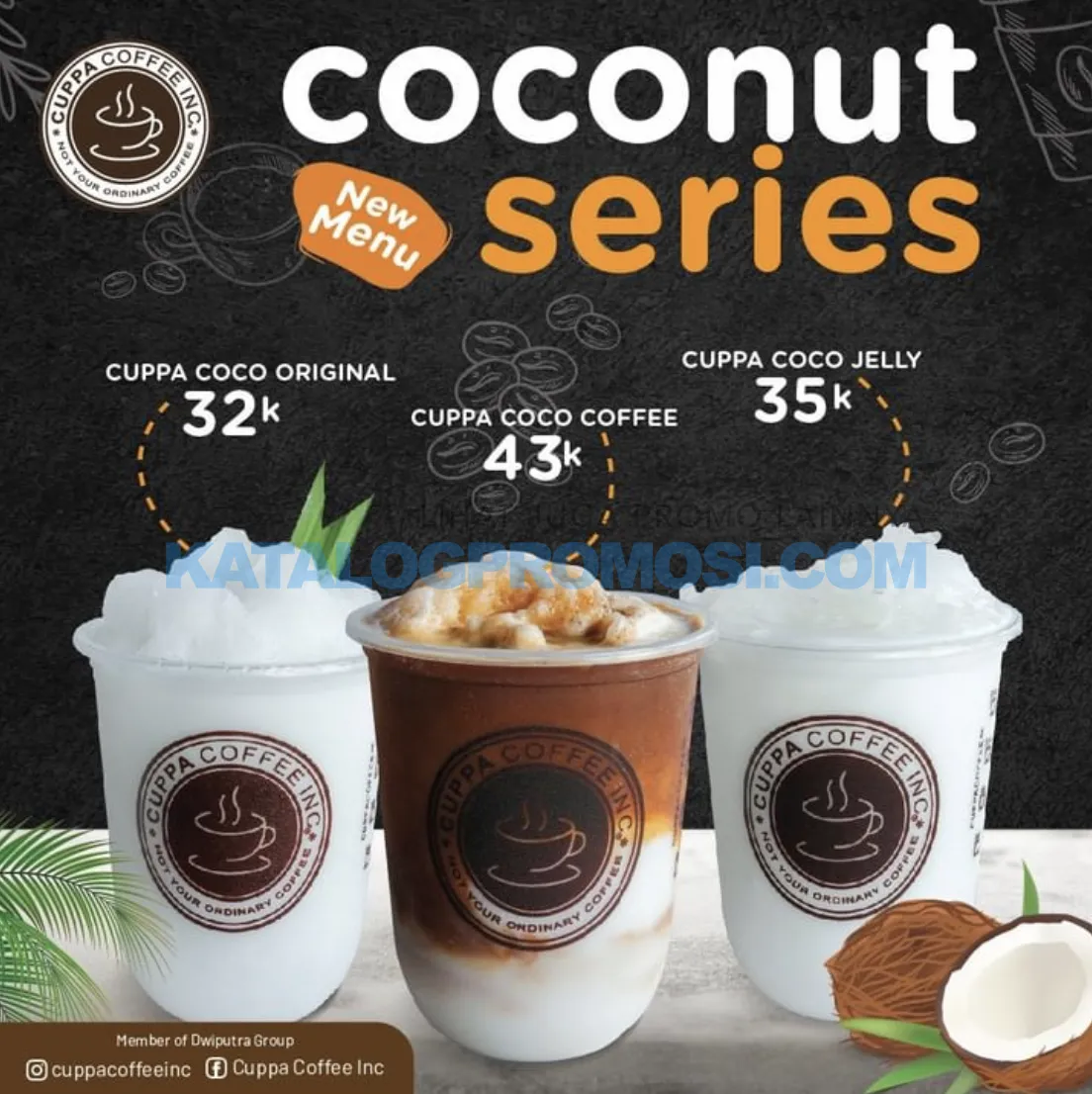 Promo CUPPA COFFEE NEW! Coconut Series