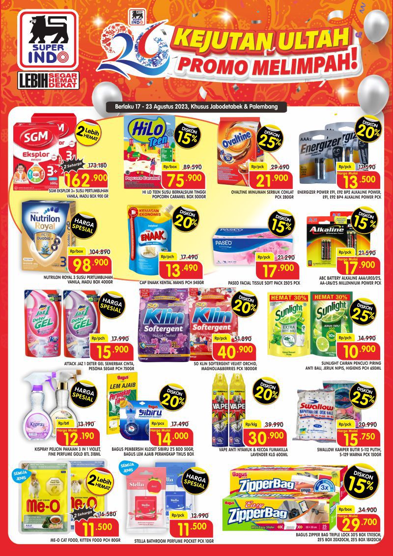 Promo Superindo Katalog Belanja | 17-23 AGUSTUS 2023 • SoPasti.Com