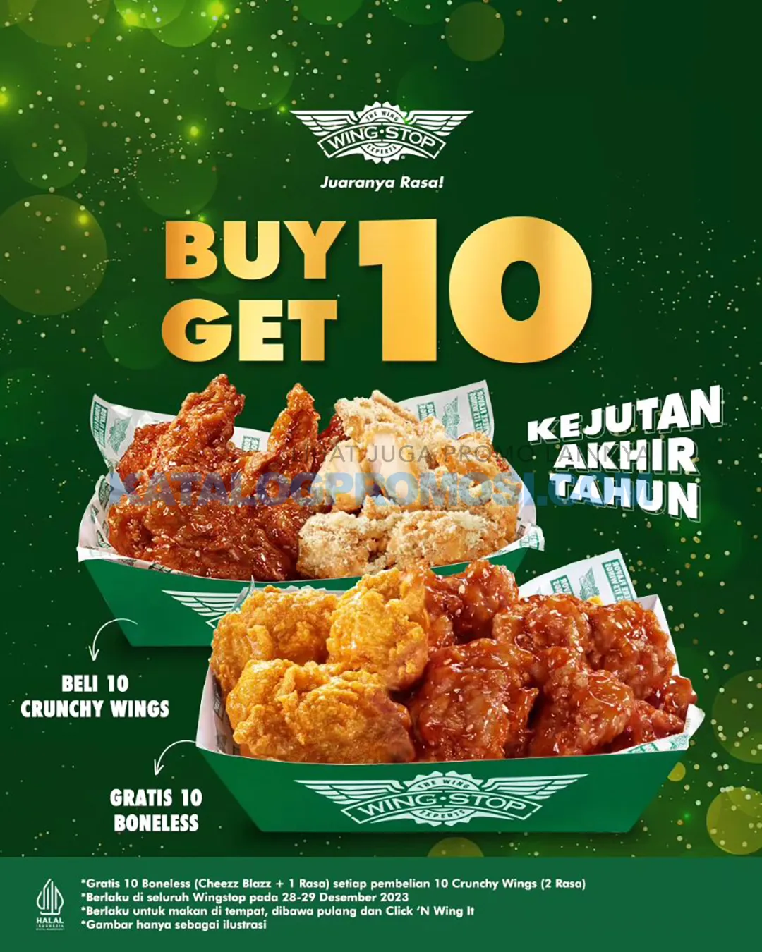 Promo Wingstop JANUARI 2024