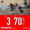 Promo ADIDAS EXTRA DISCOUNT Buy 3 get 70% off