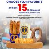 Promo AUNTIE ANNE'S DISKON Rp. 15.000 dengan Kartu HSBC berlaku di outlet Plaza Indonesia dan Central Park sd 31 Desember 2024