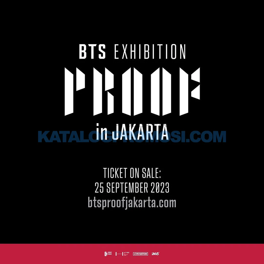 BTS EXHIBITION : PROOF IN JAKARTA di Pondok Indah Mall 3