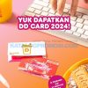 Promo DUNKIN’ DONUTS DD Card Kini tersedia kembali di Store Dunkin' sd tanggal 31 Agustus 2024