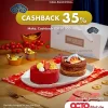 Promo THE HARVEST Cashback 35% dengan QR OCTO Mobile berlaku sd. tanggal 14 Januari 2024