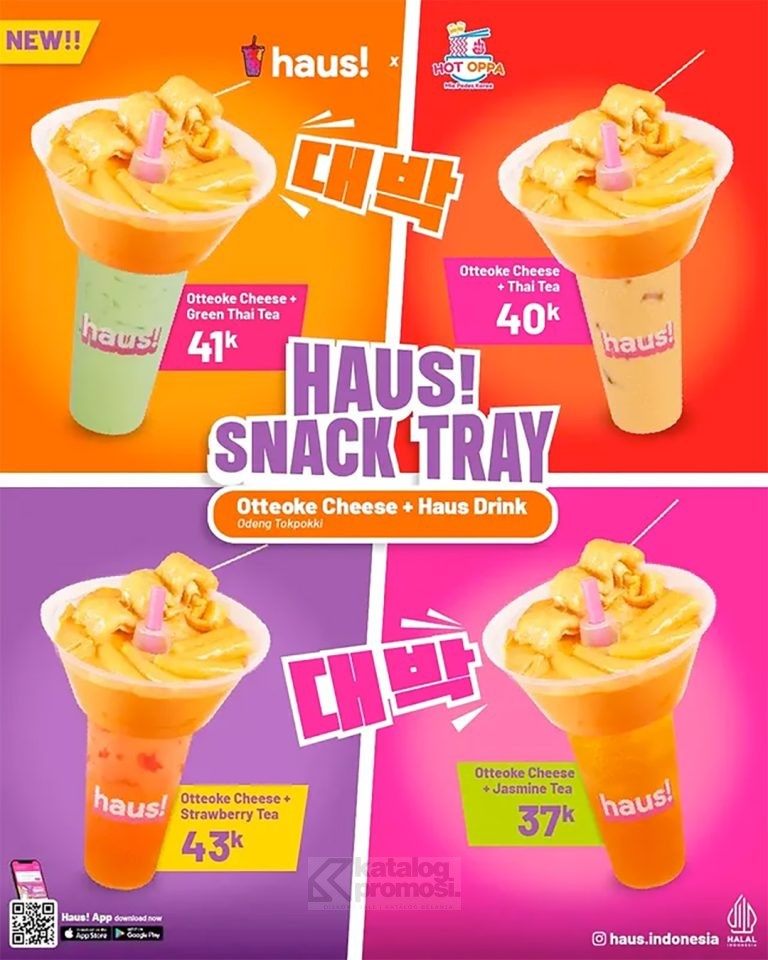 Promo HAUS KOREAN SNACK TRAY mulai Rp. 40.000