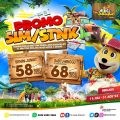 PROMO THE JUNGLE HARGA SPESIAL TIKET MASUK dengan menunjukkan SIM/STNK kendaraanmu