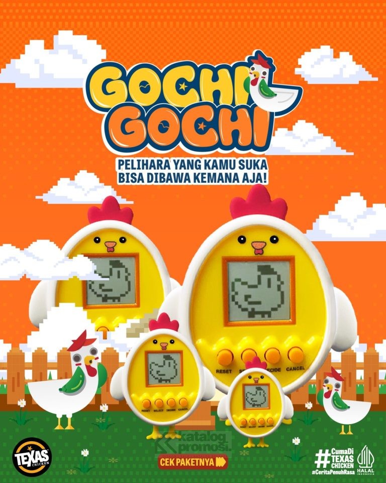 PROMO TEXAS PAKET GOCHI-COCHI GRATIS MAINAN