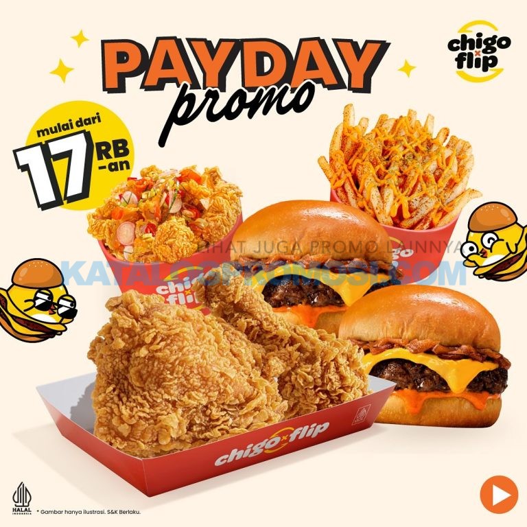 Promo Chigo X Flip Payday Harga Spesial Mulai Rp Ribuan Aja