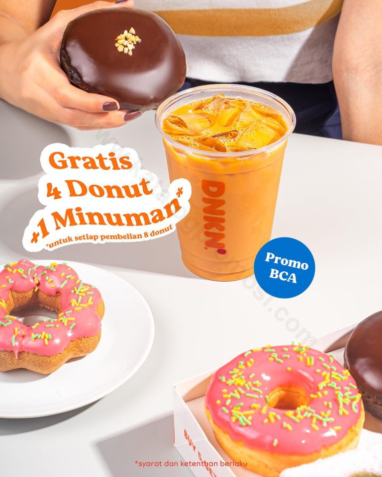 Promo Dunkin' Donuts JANUARI 2024